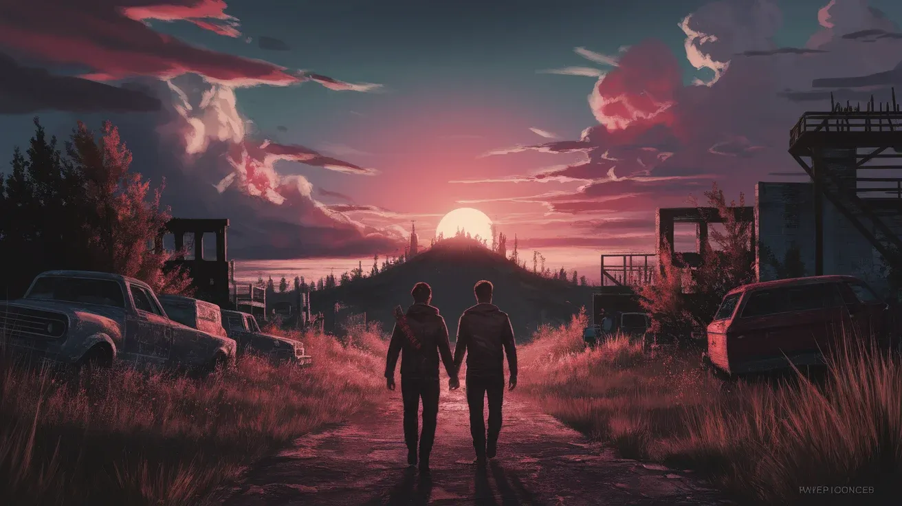 世界の終わりに、あの丘まで一緒に歩こう。 [Free] [Visual Novel]