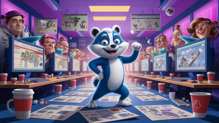 The devs behind Bradley the Badger want it to be the video game industry's satire moment