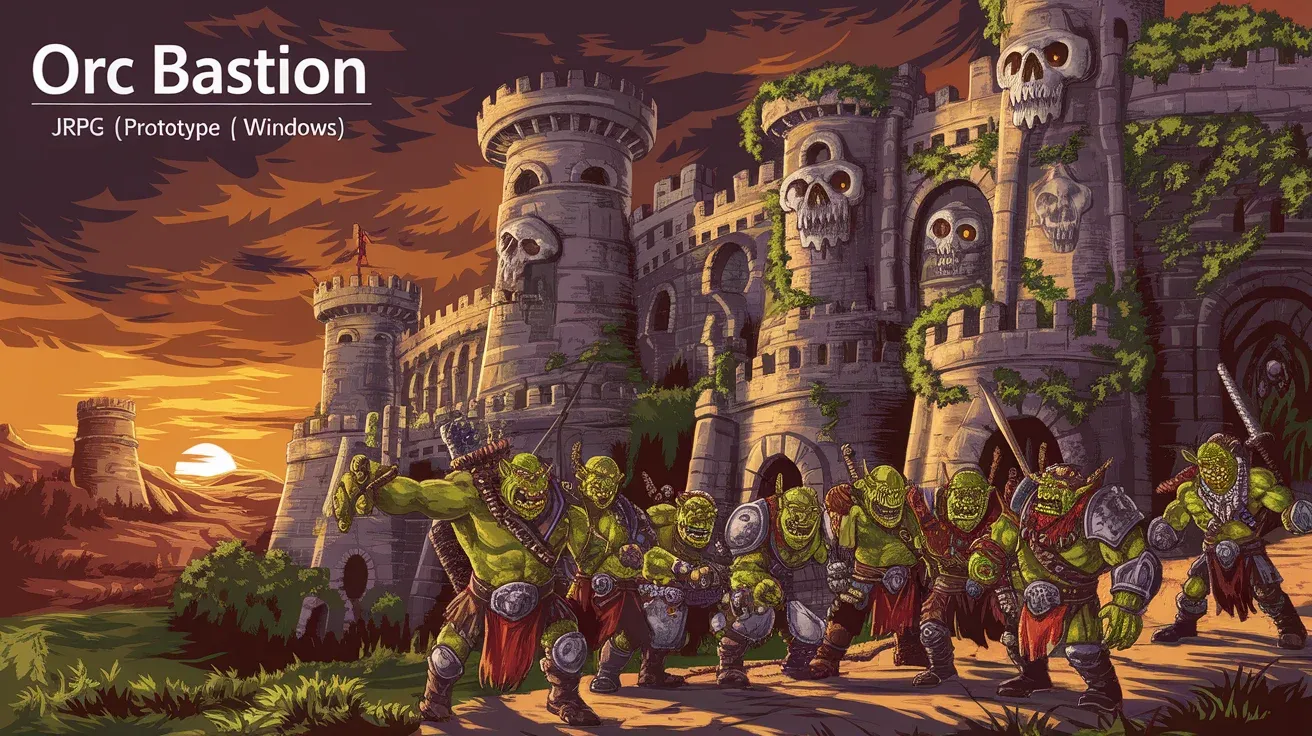 Orc Bastion (jRPG prototype) [Free] [Role Playing] [Windows]
