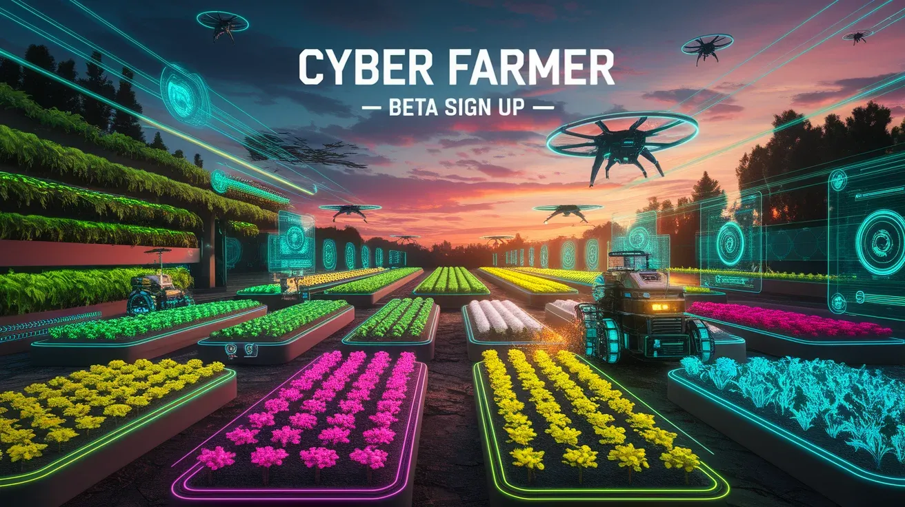 Cyber Farmer – Beta Sign Up