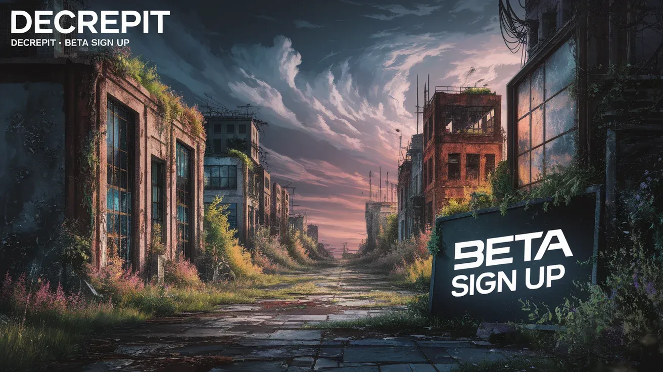 Decrepit – Beta Sign Up