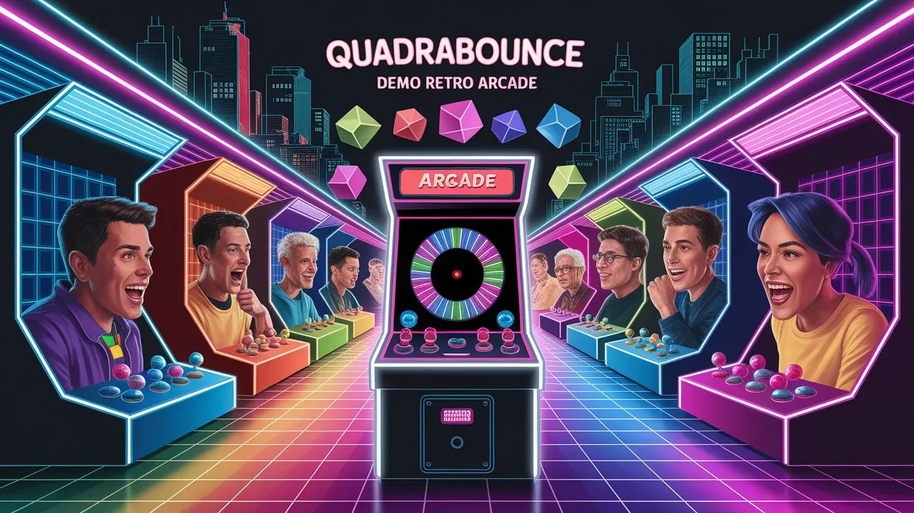 QuadraBounce – Demo Retro Arcade [Free] [Action] [Windows] [macOS] [Linux]