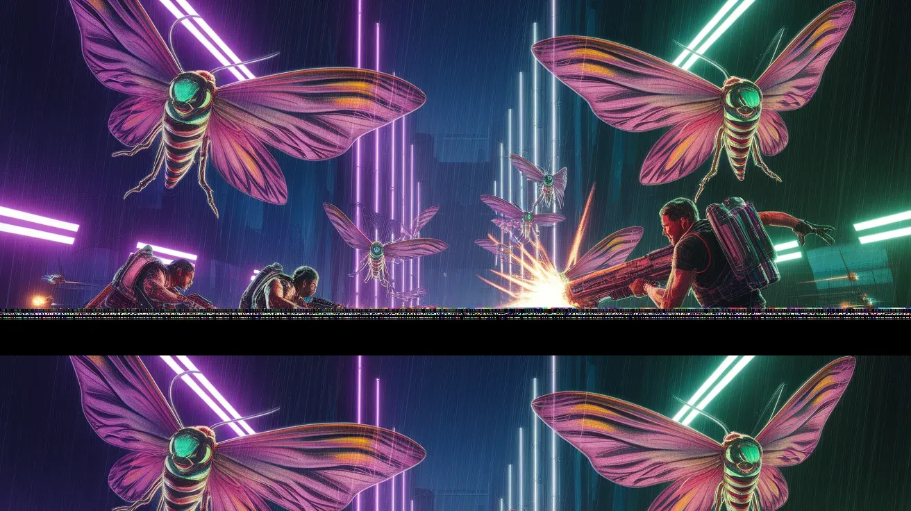 Kill Moths, the game [Free] [Shooter] [Windows] [macOS] [Linux]