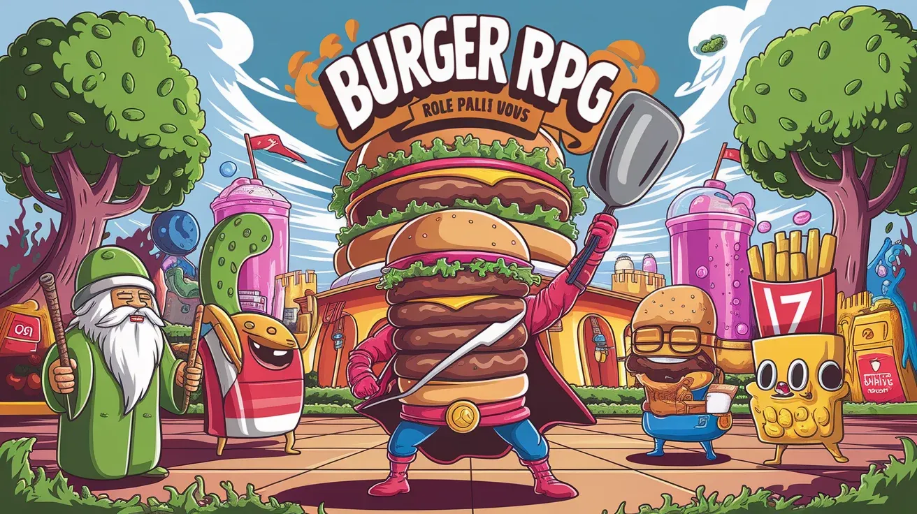 Burger RPG [Free] [Role Playing] [Windows]