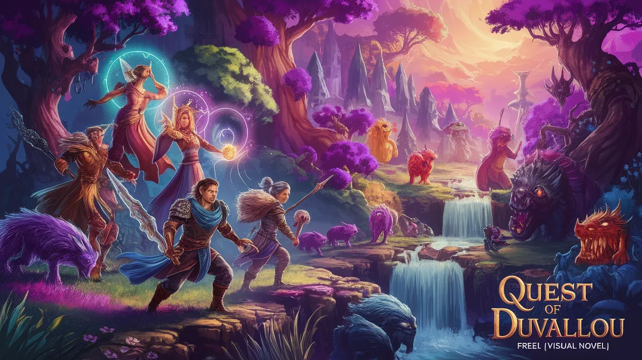 Quest of Duvallou [Free] [Visual Novel]