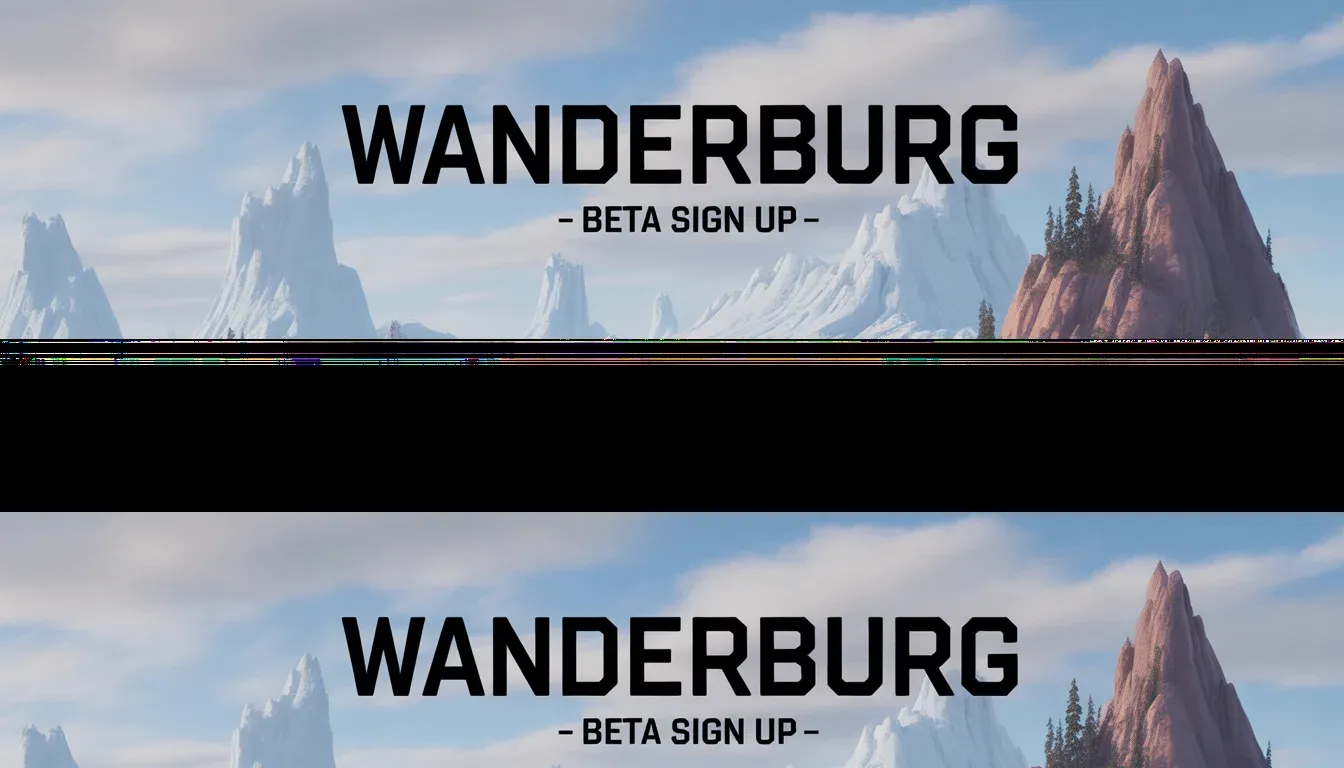 Wanderburg – Beta Sign Up