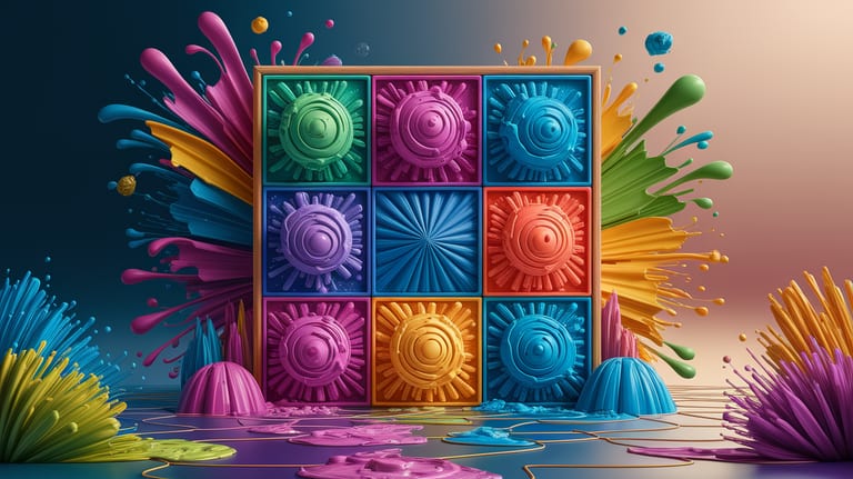 Wordless 3x3 Painter [Free] [Puzzle]