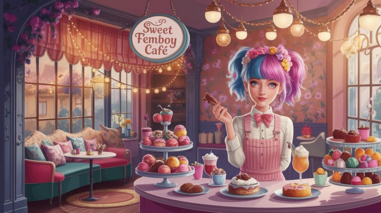 🍰 Sweet Femboy Café ☕ [Free] [Visual Novel] [Windows] [macOS] [Linux] [Android]
