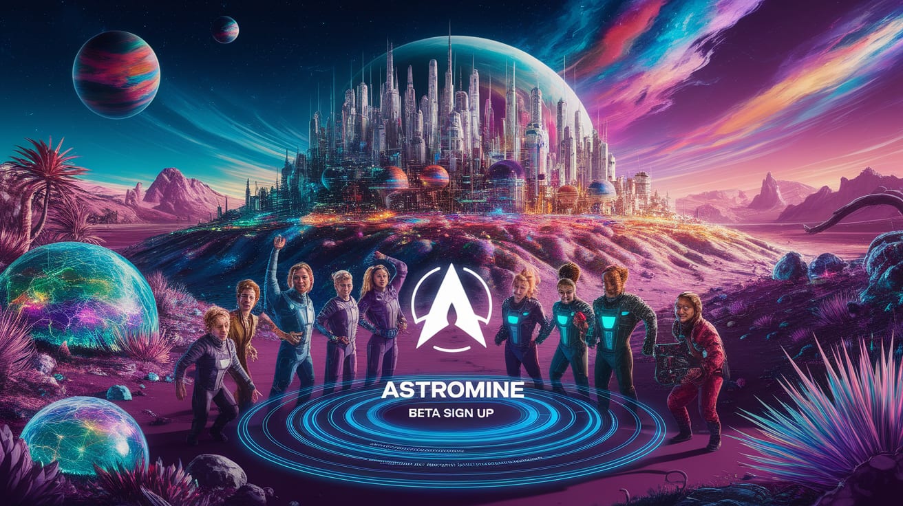 Astromine – Beta Sign Up