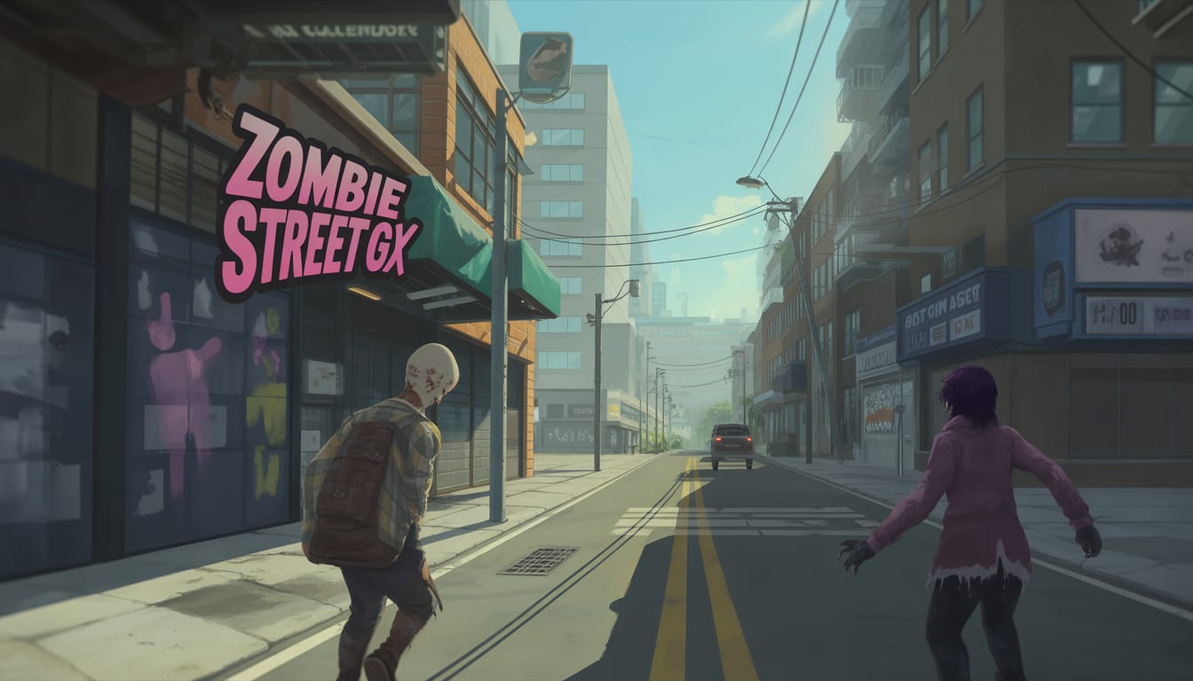 Zombie Street GX [Free] [Platformer]