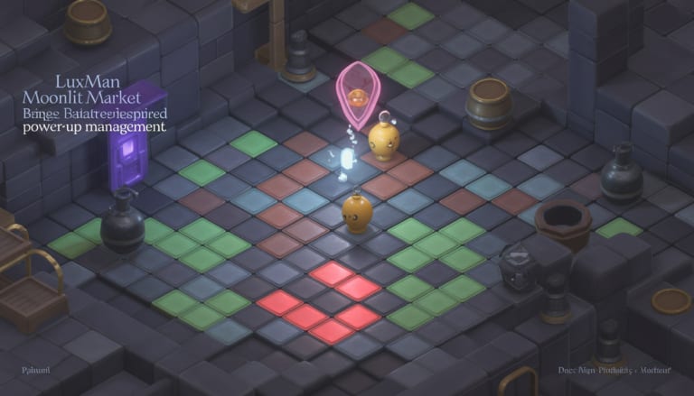 Luxman Moonlit Market brings 'Balatro-inspired power-up management' to strategic tile-placement roguelikes