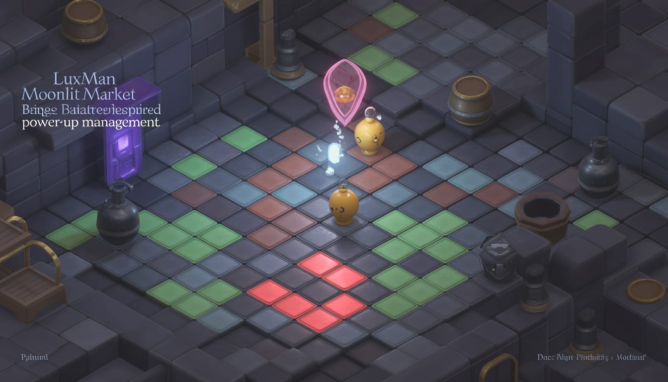 Luxman Moonlit Market brings 'Balatro-inspired power-up management' to strategic tile-placement roguelikes